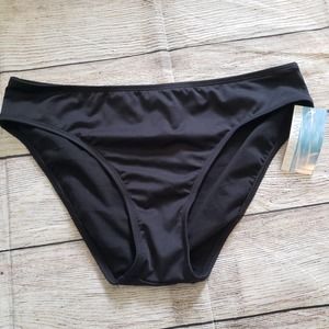 CLEANWATER Black Bikini Bottom M